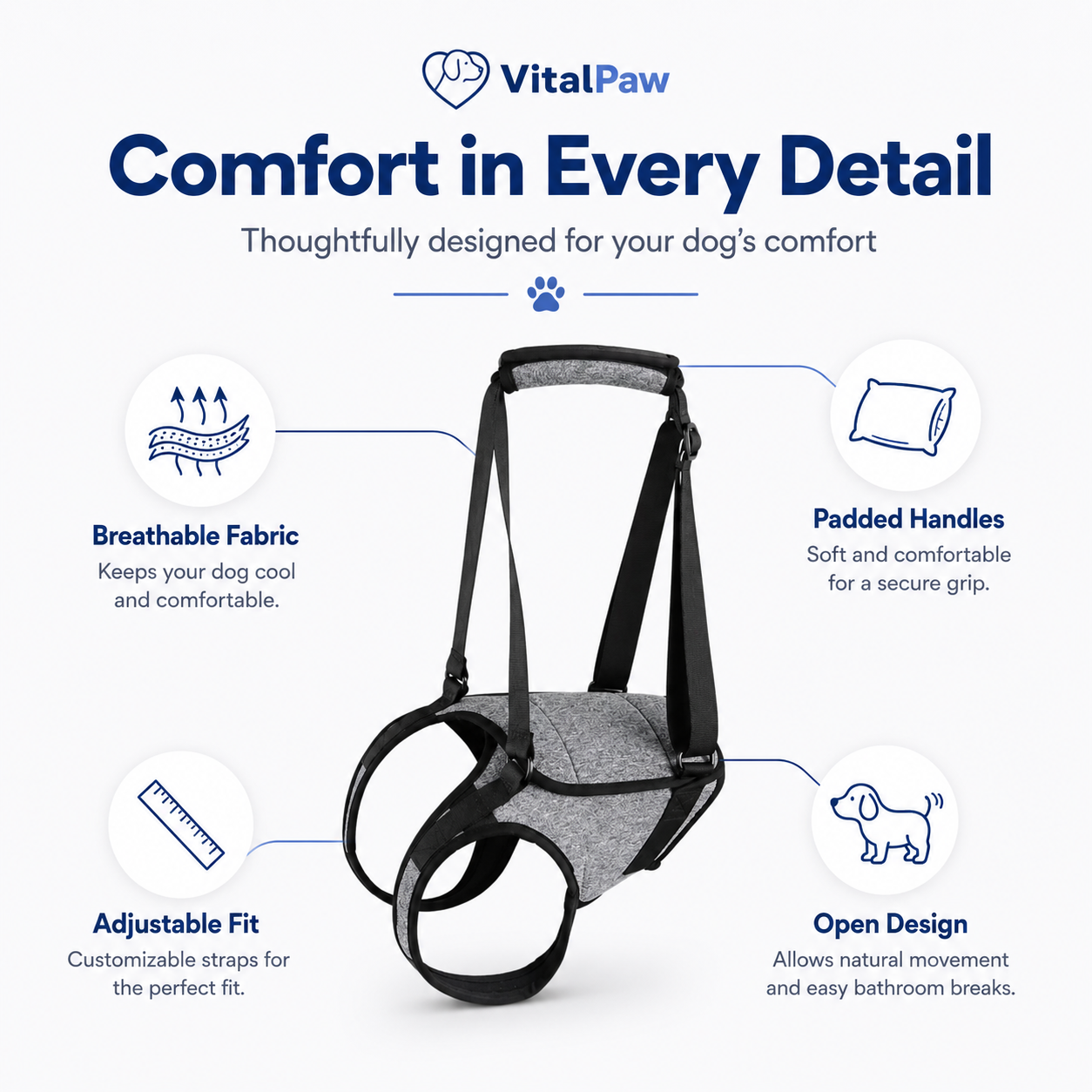 VitalPaw™ Dog Support Harness