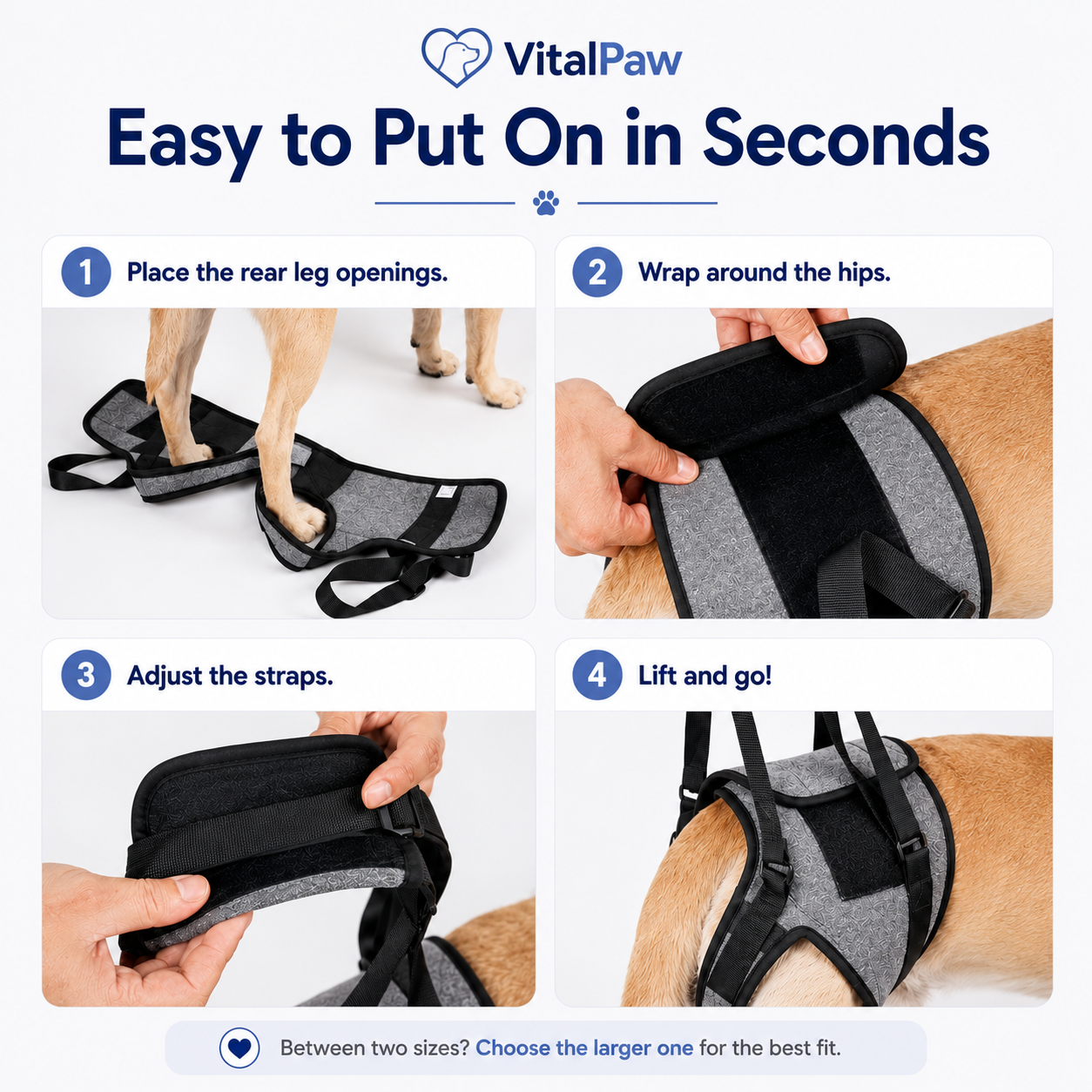 VitalPaw™ Dog Support Harness